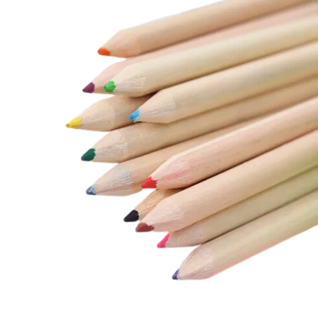 12 pcs Graduation Bear Tube Colour Pencil