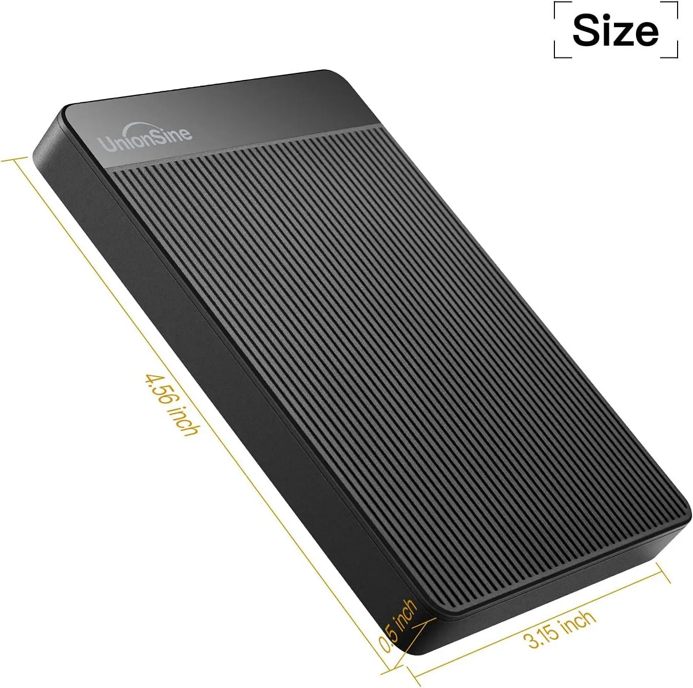 1TB Ultra Slim Portable External Hard Drive USB3.0 HDD Storage.