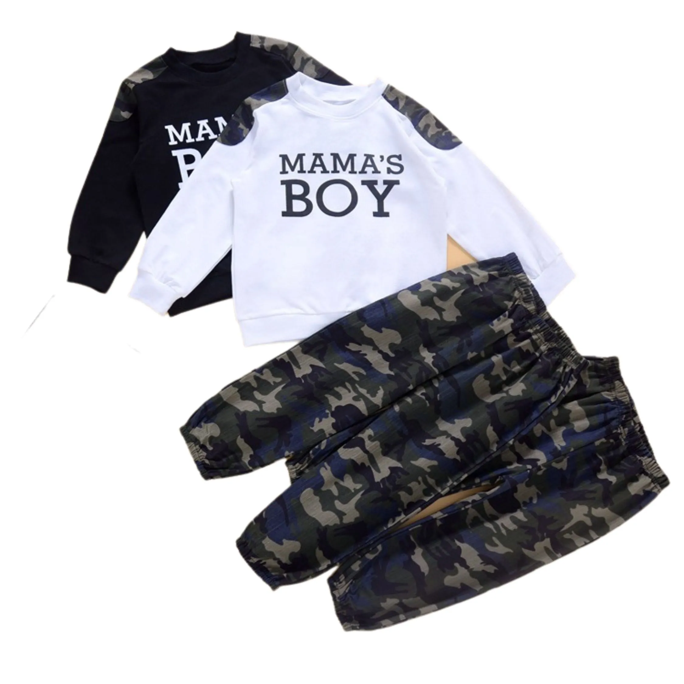 2 Piece Mama's Boy Hoodie & Trouser Set