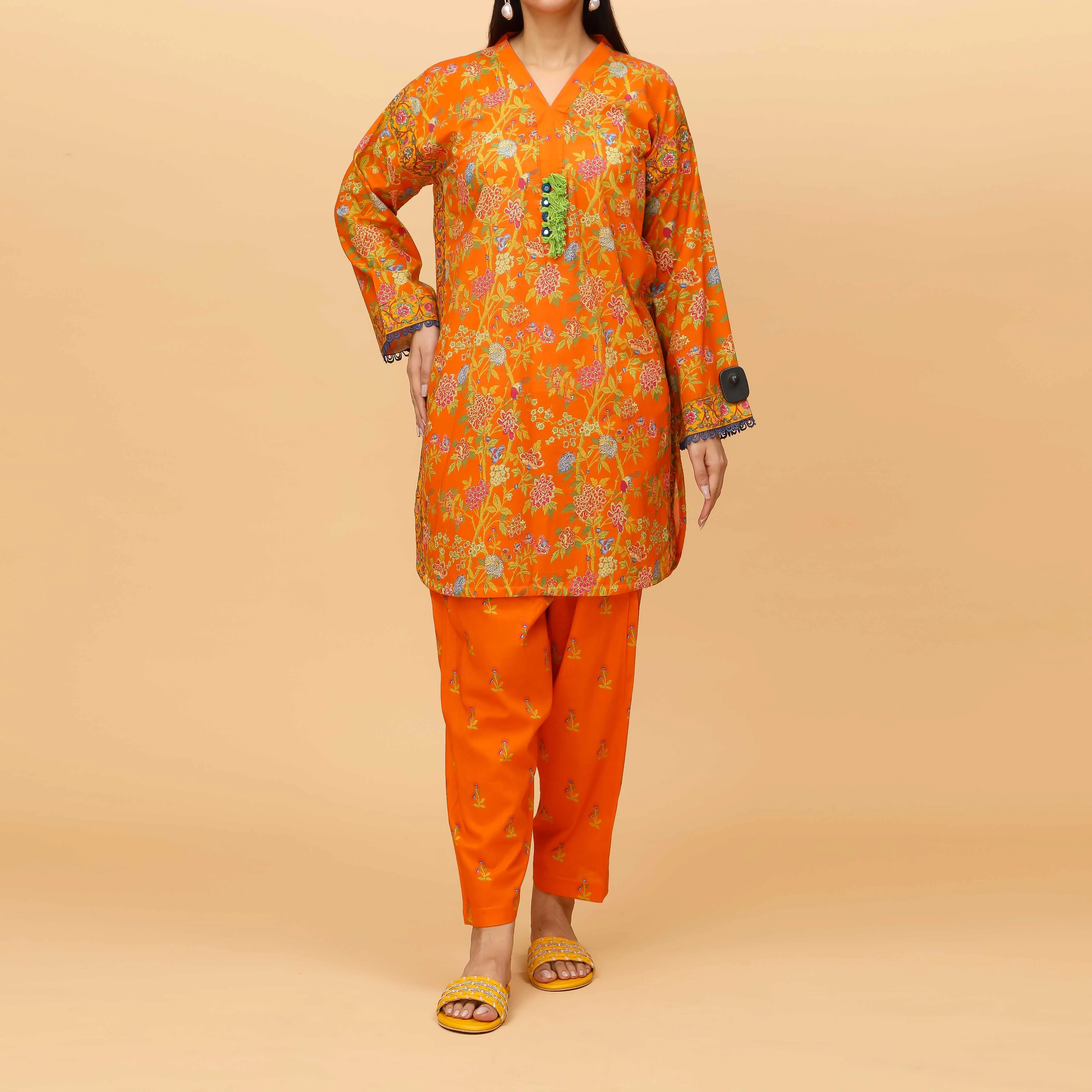 2PC Digital Printed Lawn Suit PS4369