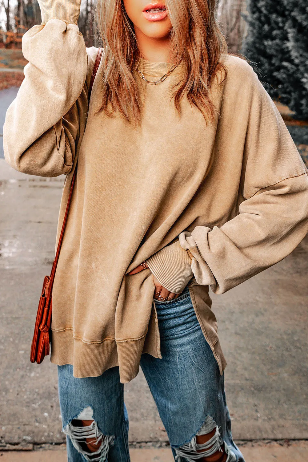 5 Cozy Drop Shoulder Sweatshirts ( S - 2X)