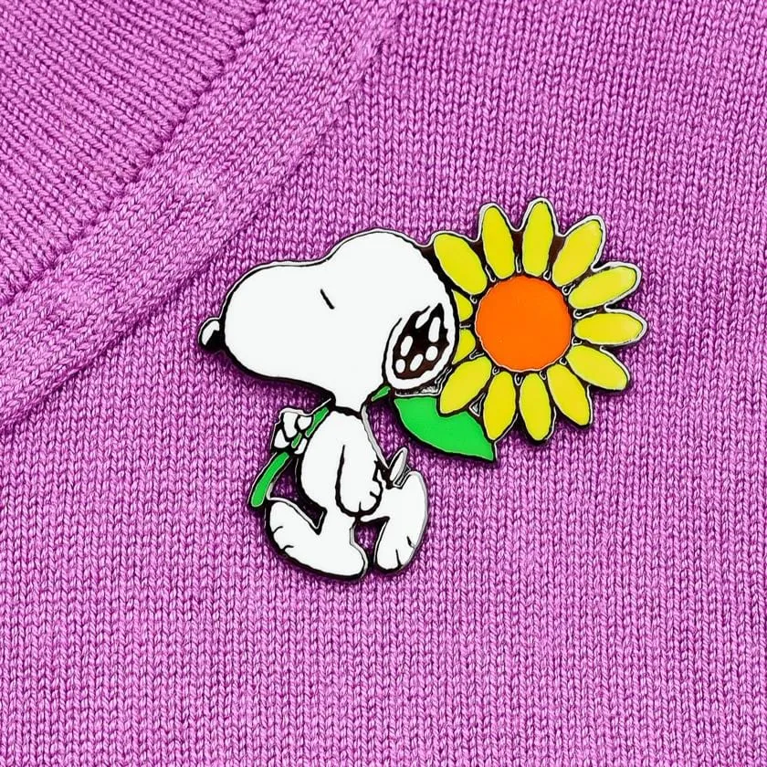 8 Piece Peanuts Enamel Pin Set