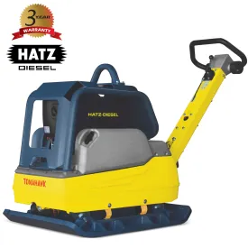 9.9 HP Hatz Diesel Hydraulic Reverse Plate Compactor Aggregate Trench Compaction