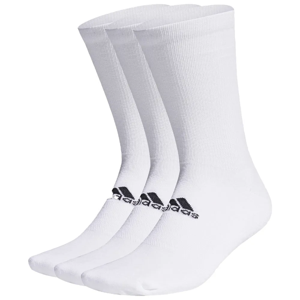 adidas Crew Socks (3 Pack) - White