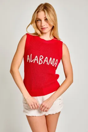 Alabama Sweater Top