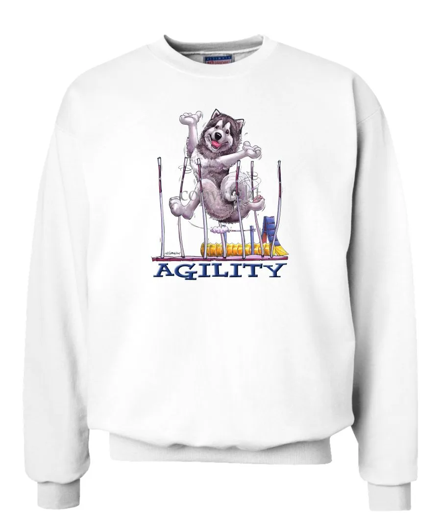 Alaskan Malamute - Agility Weave II - Sweatshirt