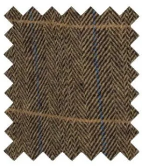 Albert Brown Tweed Suit Swatch