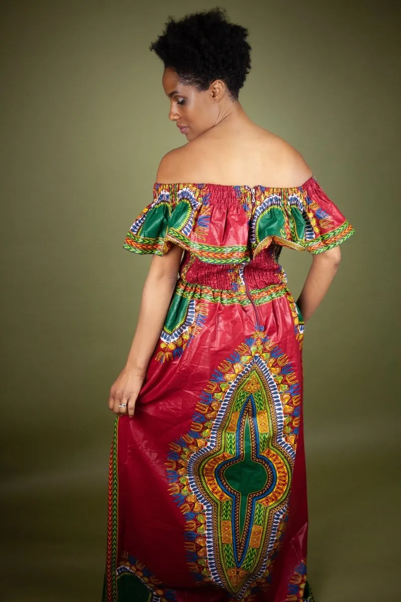 Amazing Dashiki African Maxi Dress