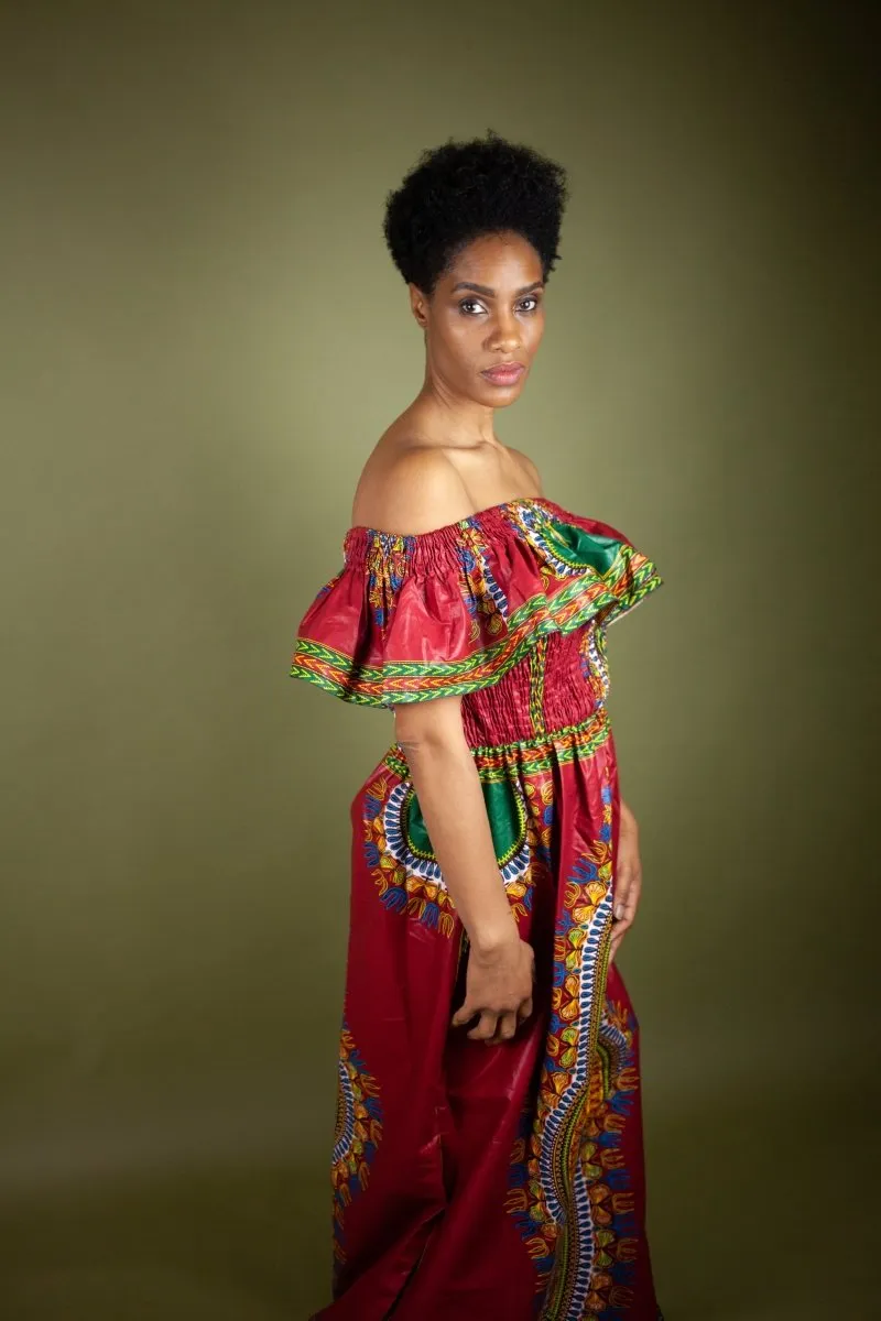 Amazing Dashiki African Maxi Dress