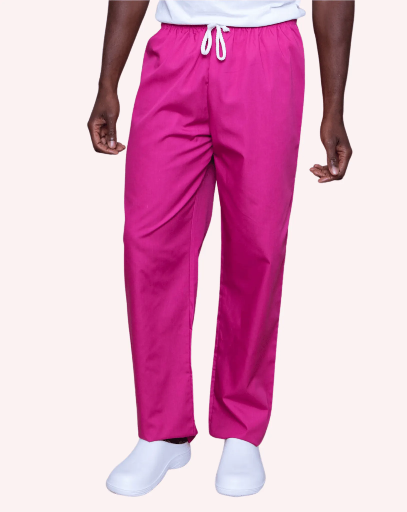 Aria Unisex Lightweight Scrub Trousers - Magenta