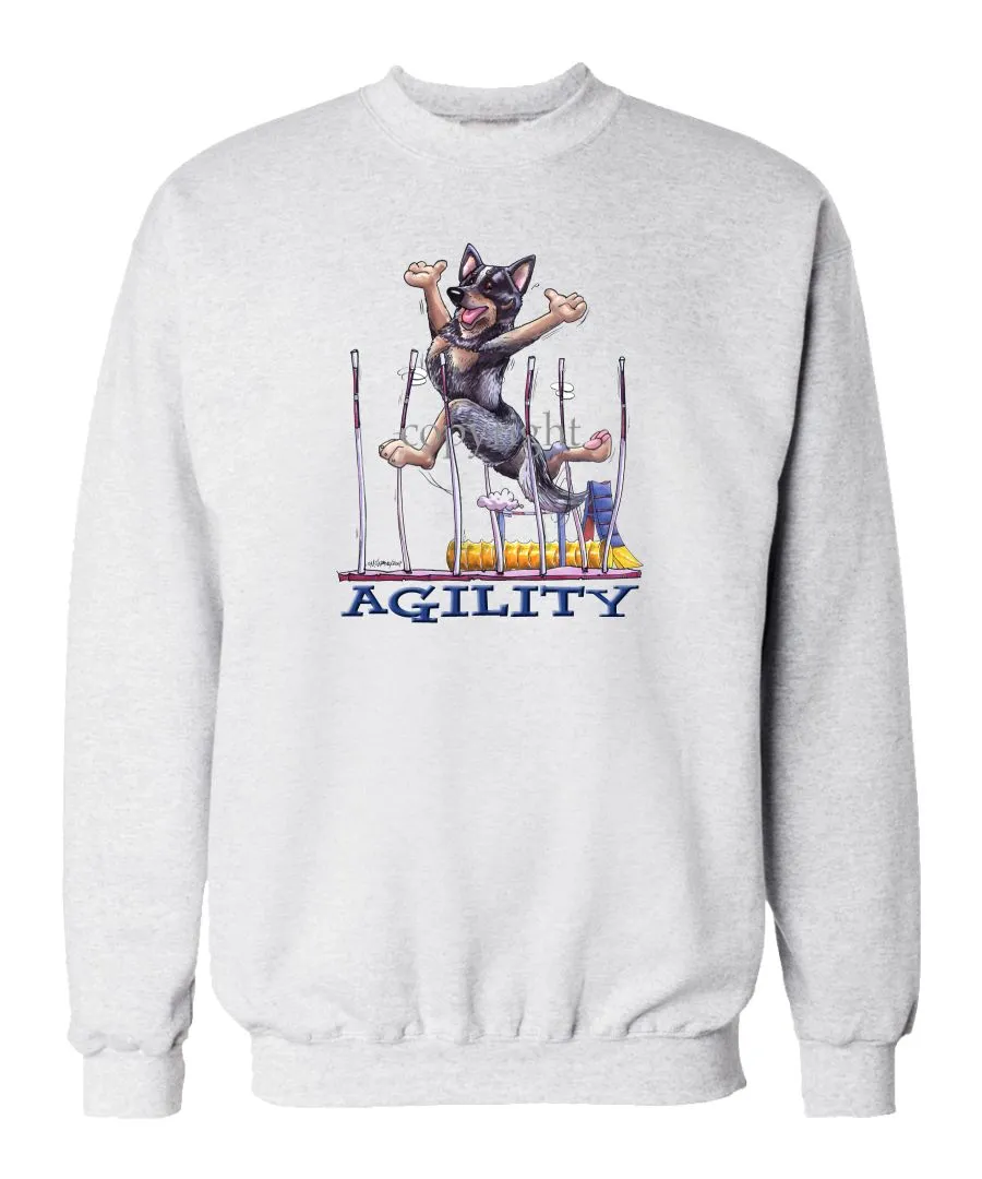 Australian Cattle Dog - Agility Weave II - Sweatshirt