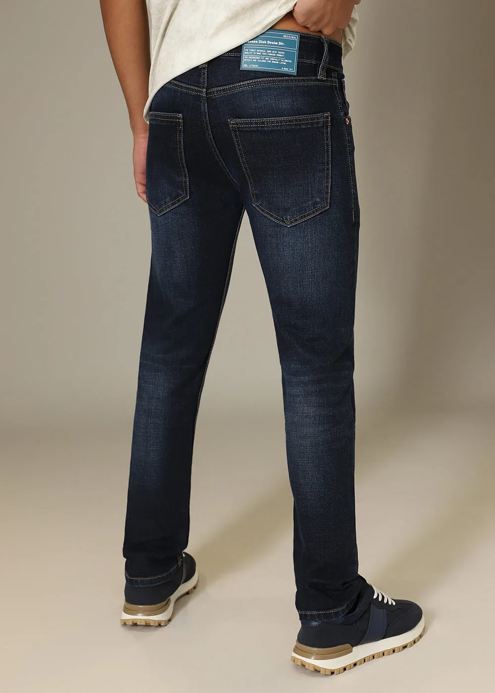 Azora Blue Slim fit Jeans