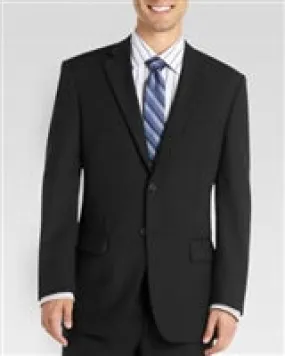 Baroni Herringbone Black Modern Fit Suit