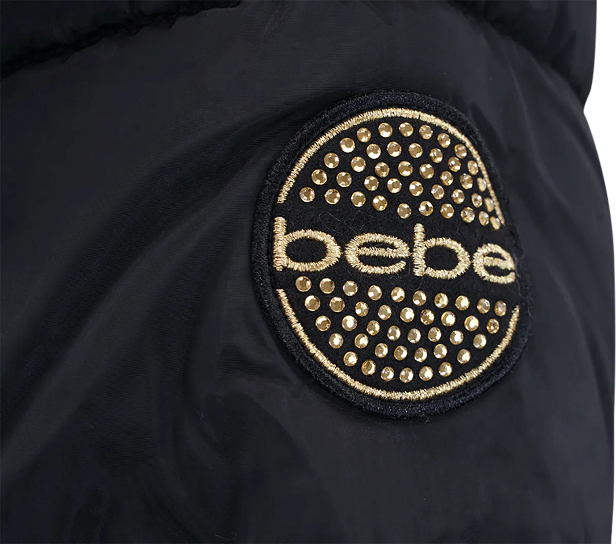 Bebe Women's Bib Puffer Jacket