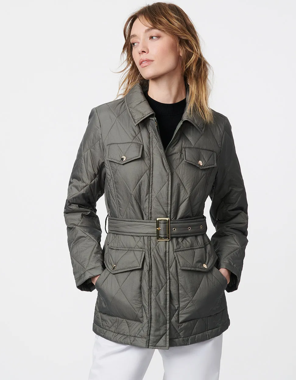 Belted Urban Safari Jacket