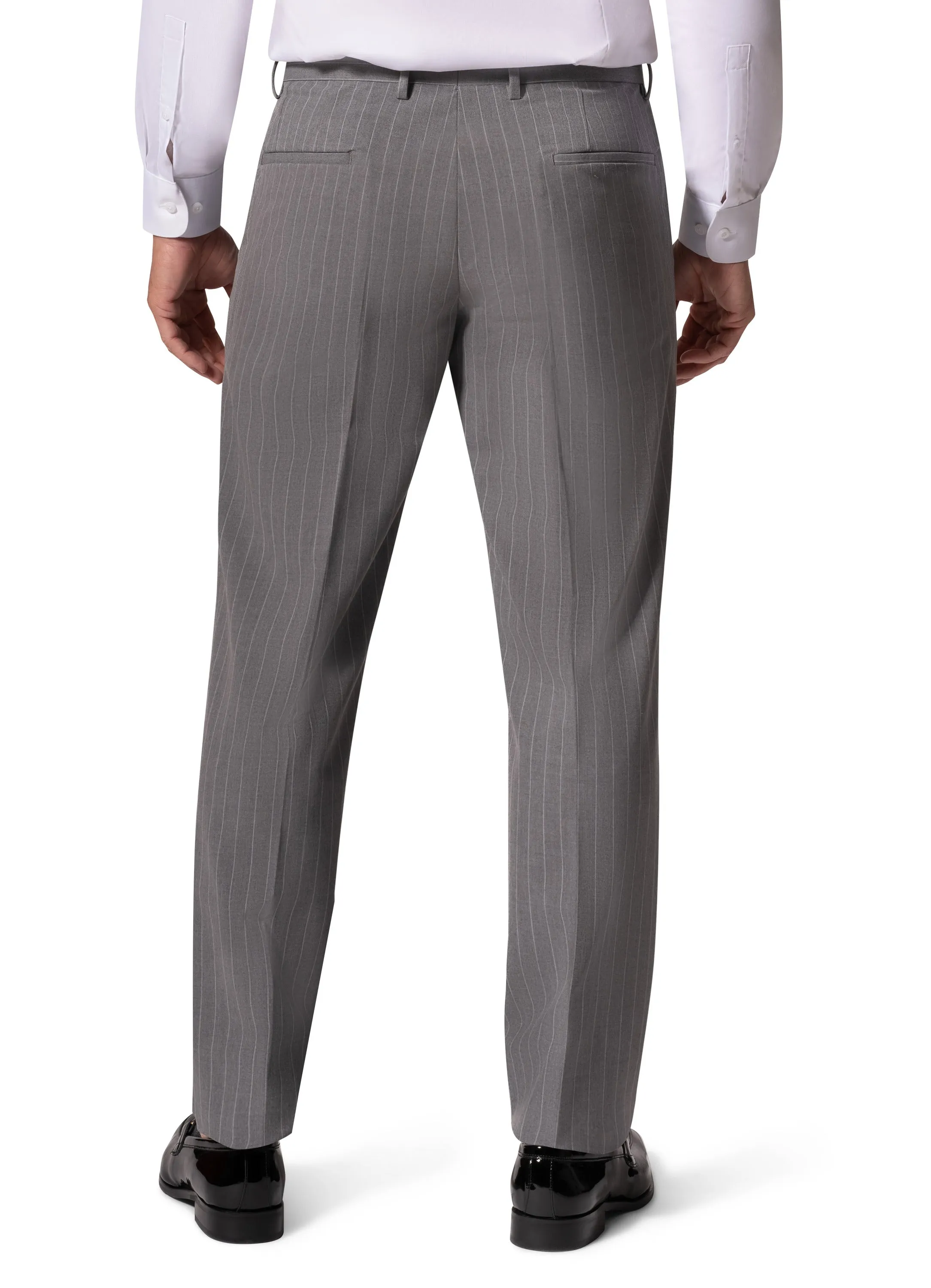 Berragamo BP04K-E32 3PC Slim Suit - Grey