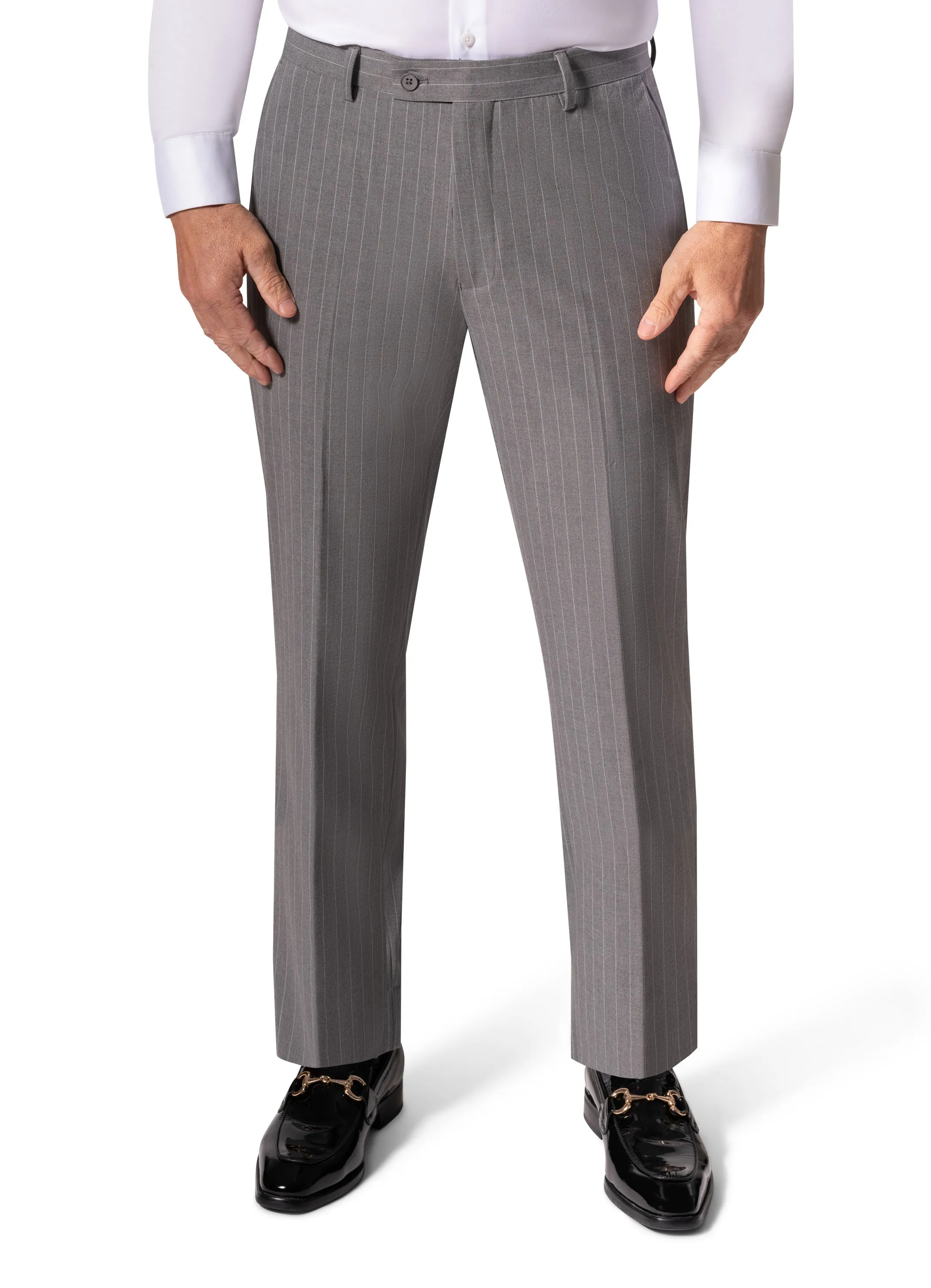 Berragamo BP04K-E32 3PC Slim Suit - Grey