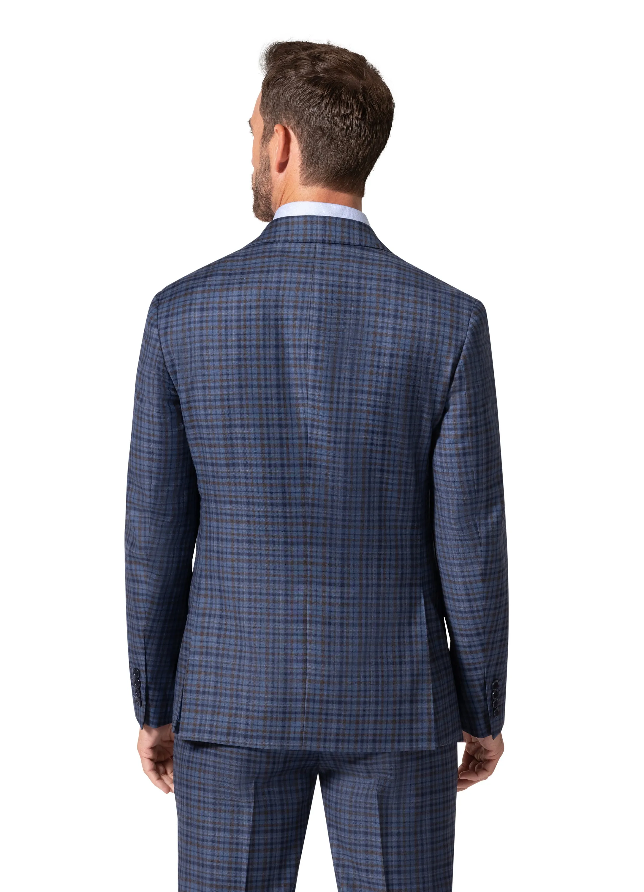 Berragamo Elegant - Faille Wool 10005.4099 S/B Modern Fit Suit