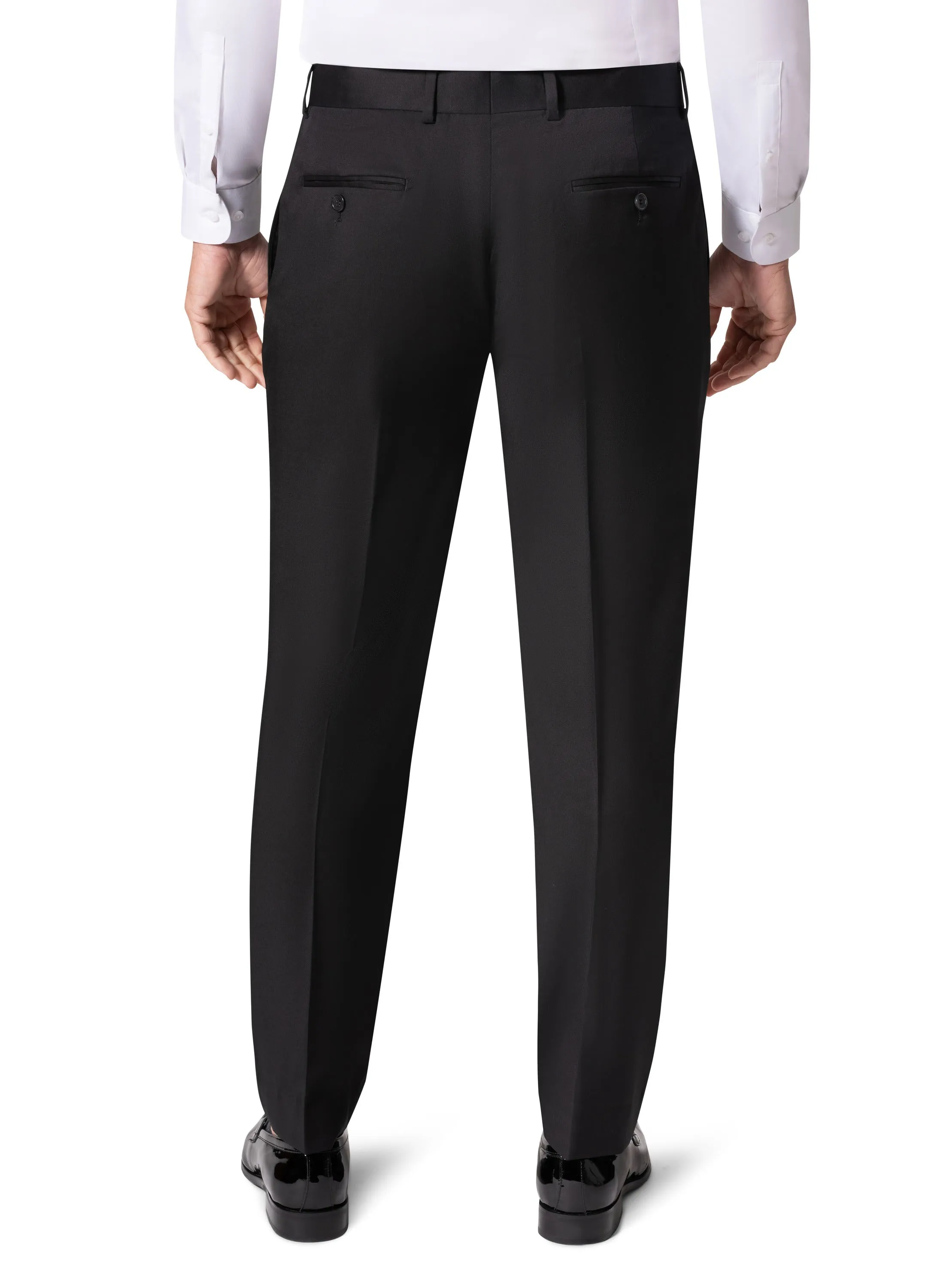 Berragamo - Reda | Modern Fit 2-Piece Solid Suit - Black