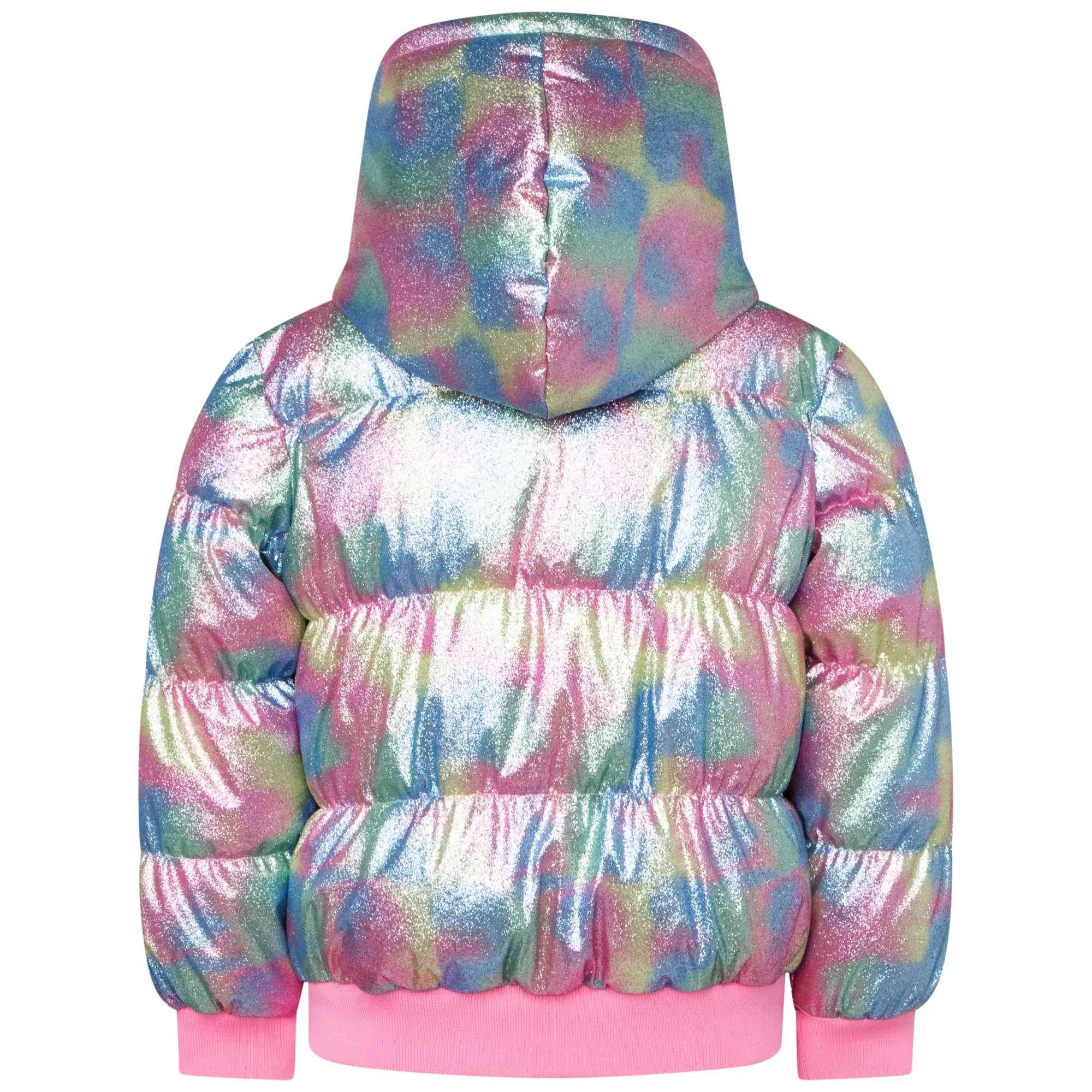 Billieblush U16345 - Stylish Multicoloured Puffer Jacket for Girls