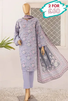 Bin Saeed Lawn 3 Piece Suit BIN156