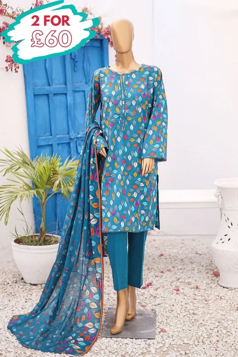 Bin Saeed Lawn 3 Piece Suit BIN171