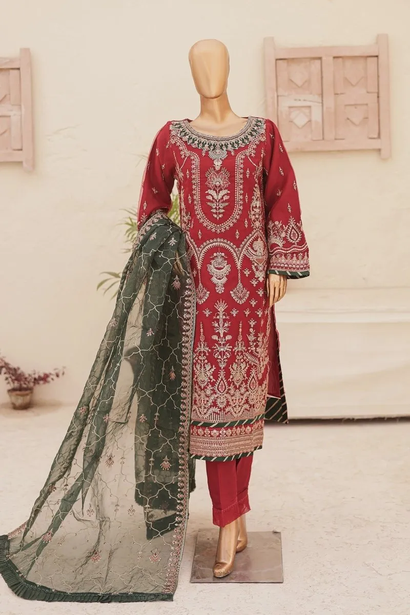 Bin Saeed Organza Party Wear Pakistani Suit BIN148