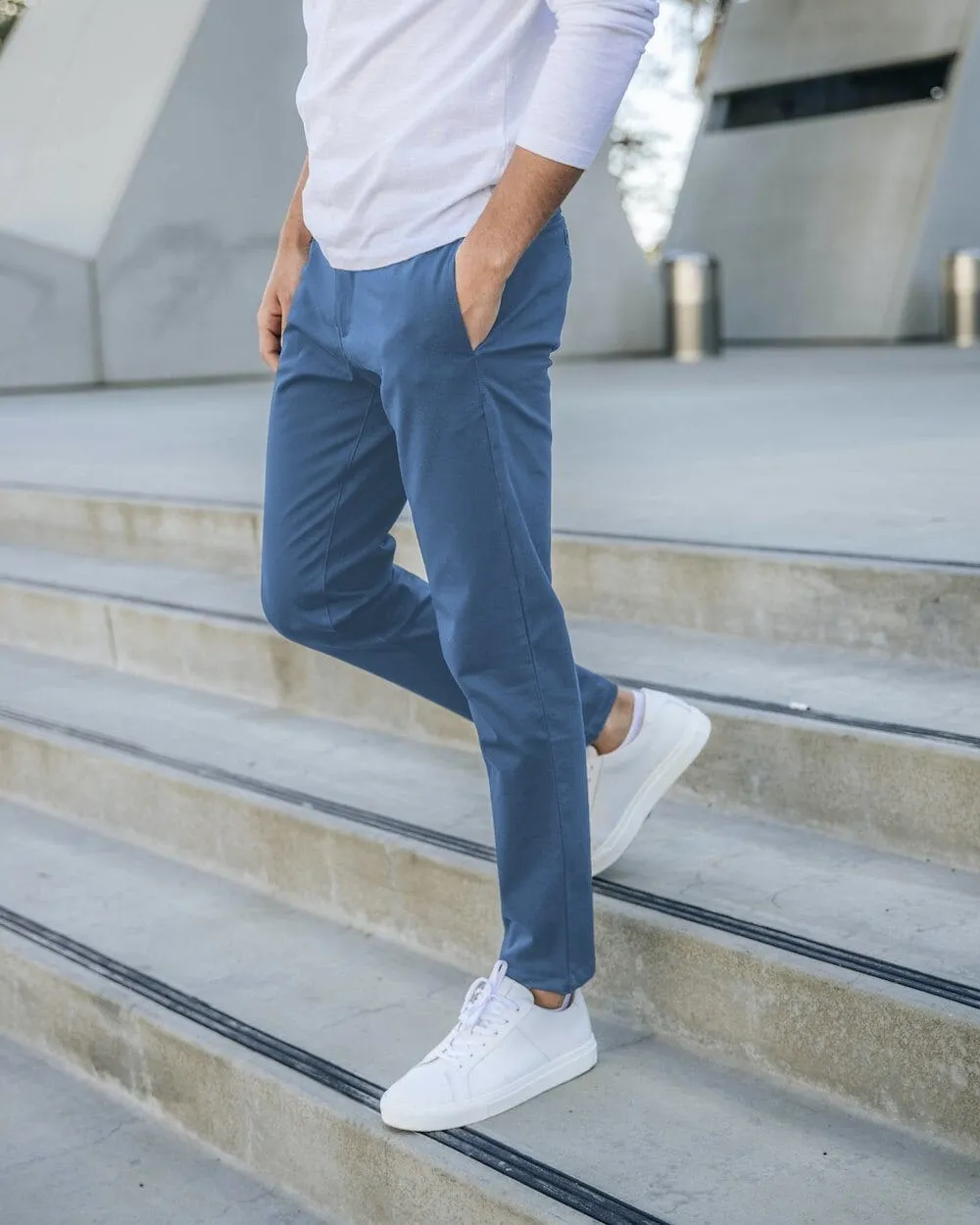 Blue Horizon | Tech Chino Pants (Slim)