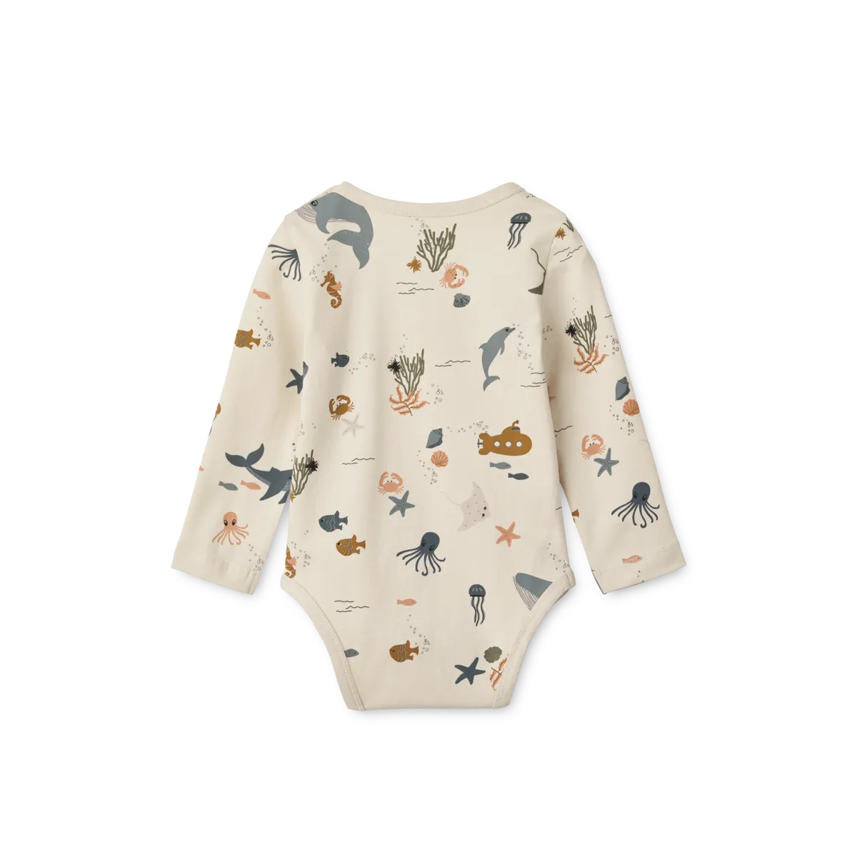 Bodysuit - Yanni - Sea Creature Sandy / Crisp White