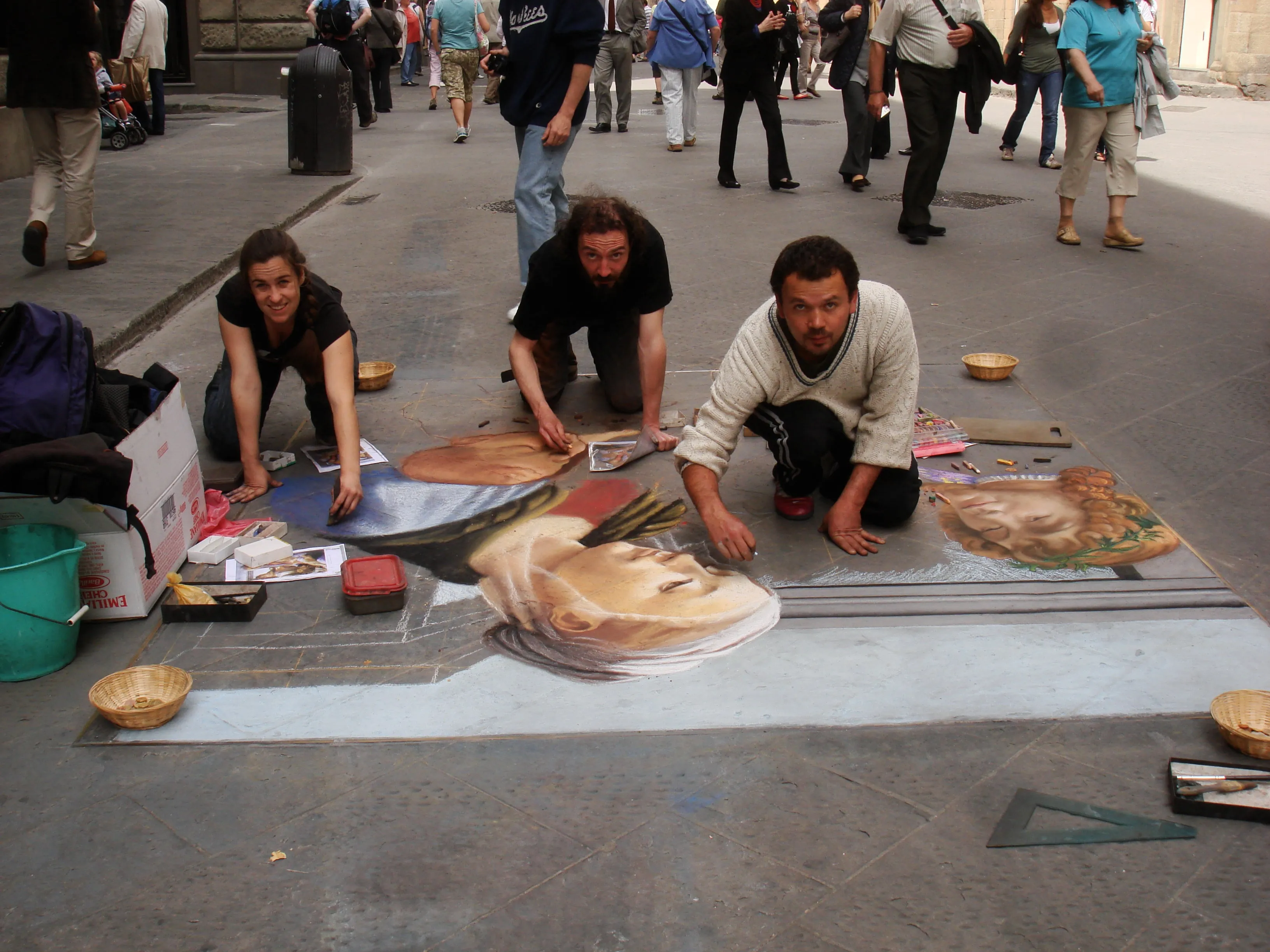 Book My Life as a Street Painter in Florence Italy Madonnari