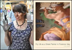 Book My Life as a Street Painter in Florence Italy Madonnari