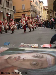 Book My Life as a Street Painter in Florence Italy Madonnari