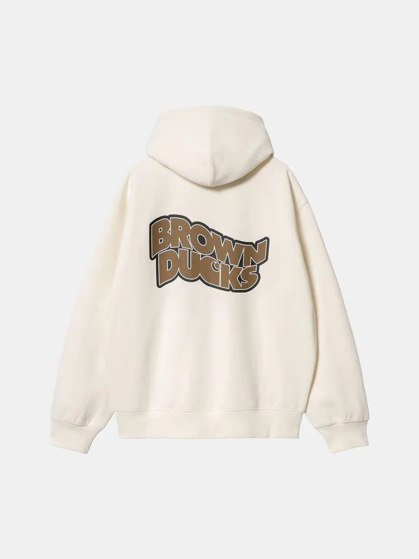 Brown Ducks Hoodie Wax