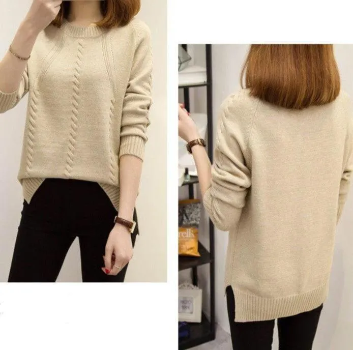 Cabled Cutie Sweater - M-3XL