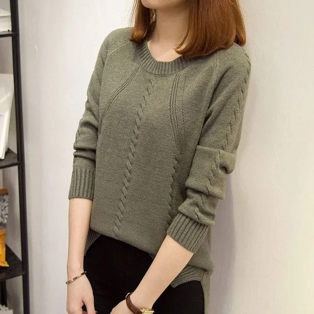 Cabled Cutie Sweater - M-3XL