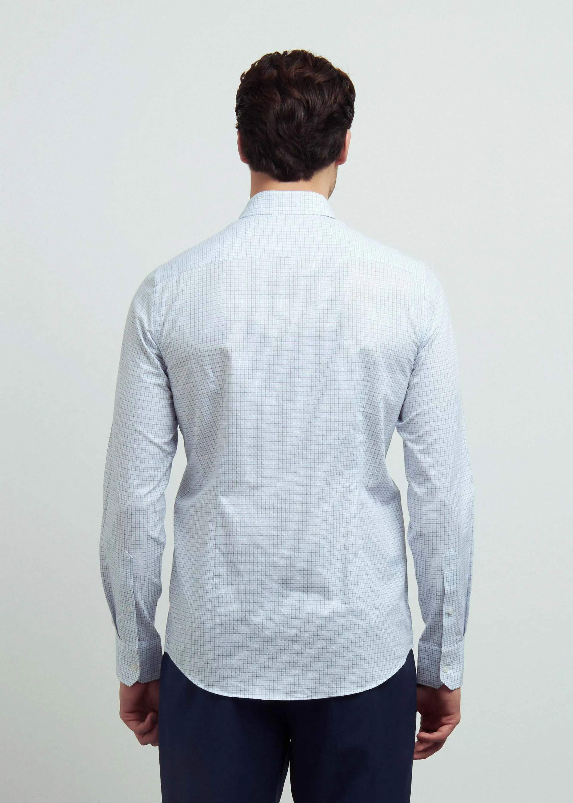 Camicia check slim fit