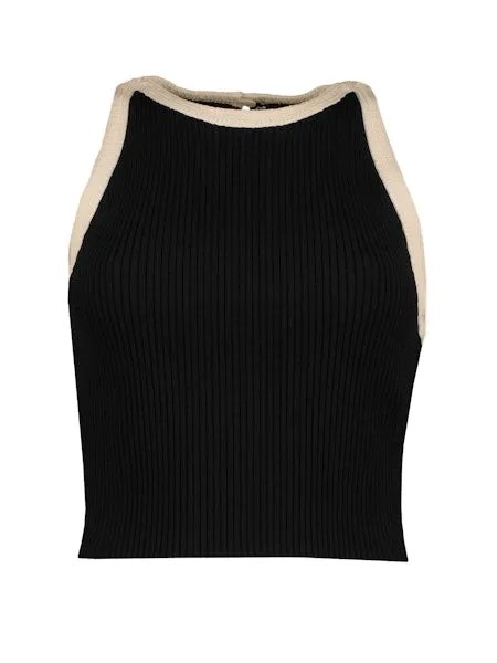 CANDACE RIB SWEATER TANK