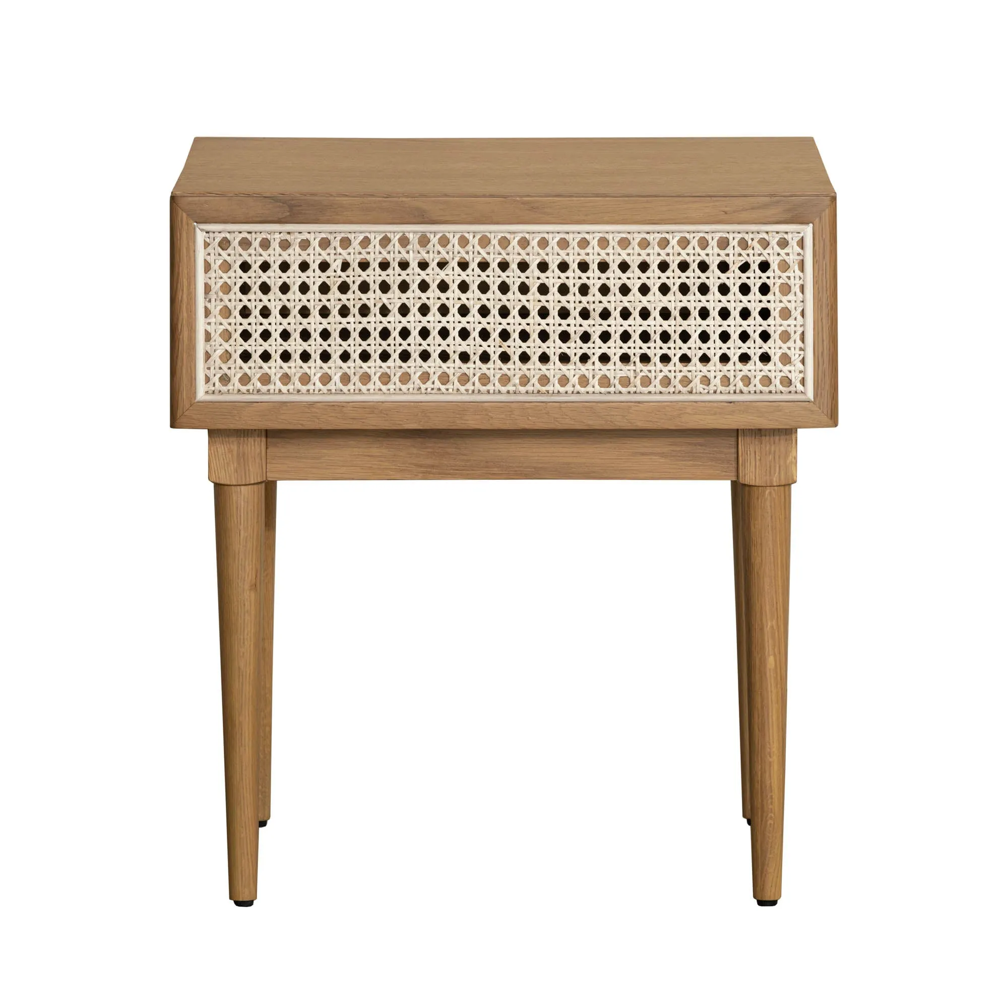 Cane Side Table - Natural