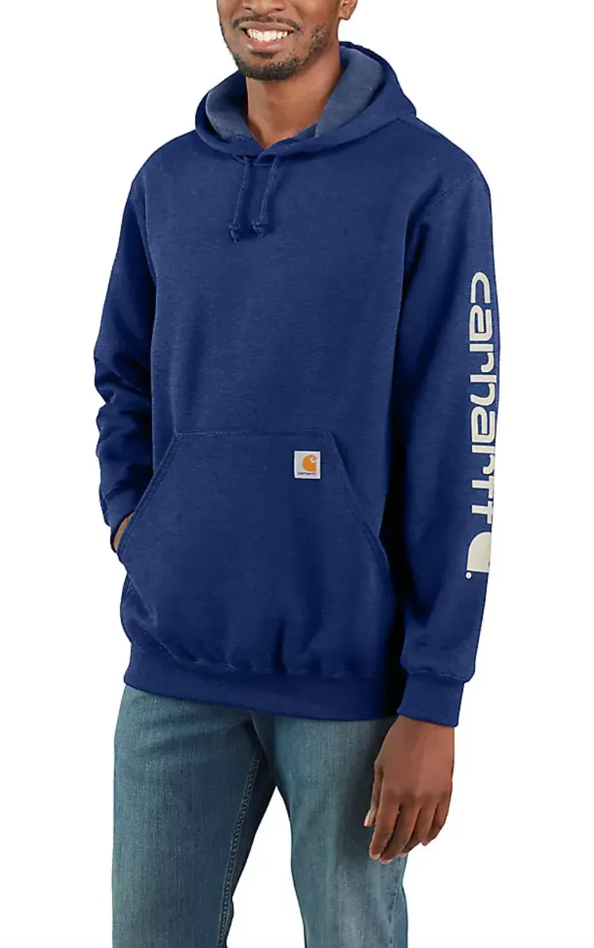 Carhartt Loose Fit Midweight Logo Sleeve Graphic Sweatshirt