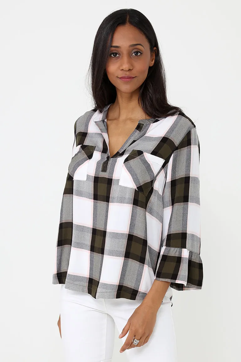 Casual Check Shirt Ex Brand