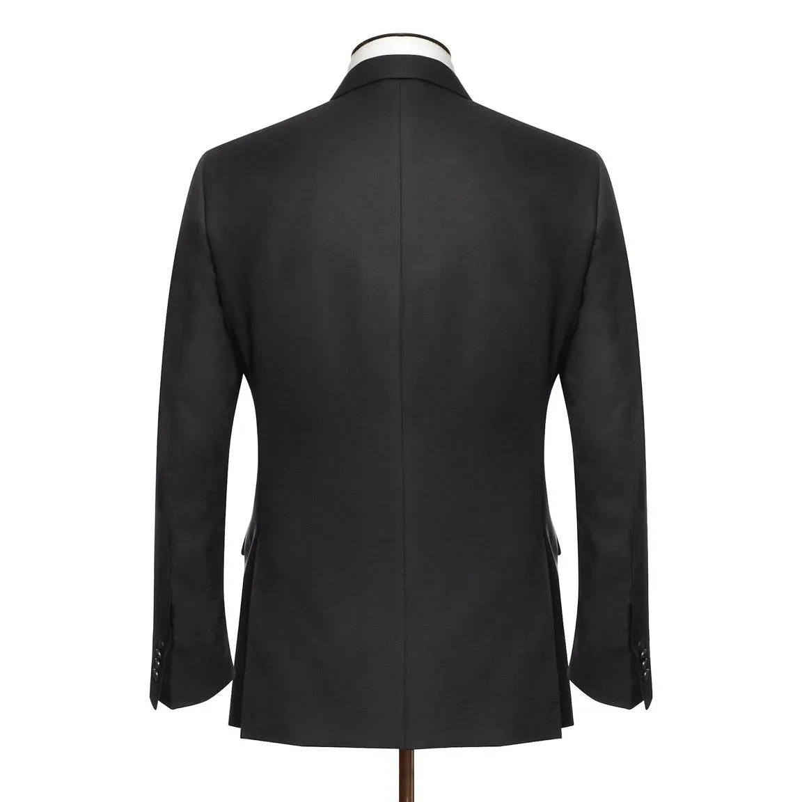 Charcoal Twill Single Breasted Serchio Suit