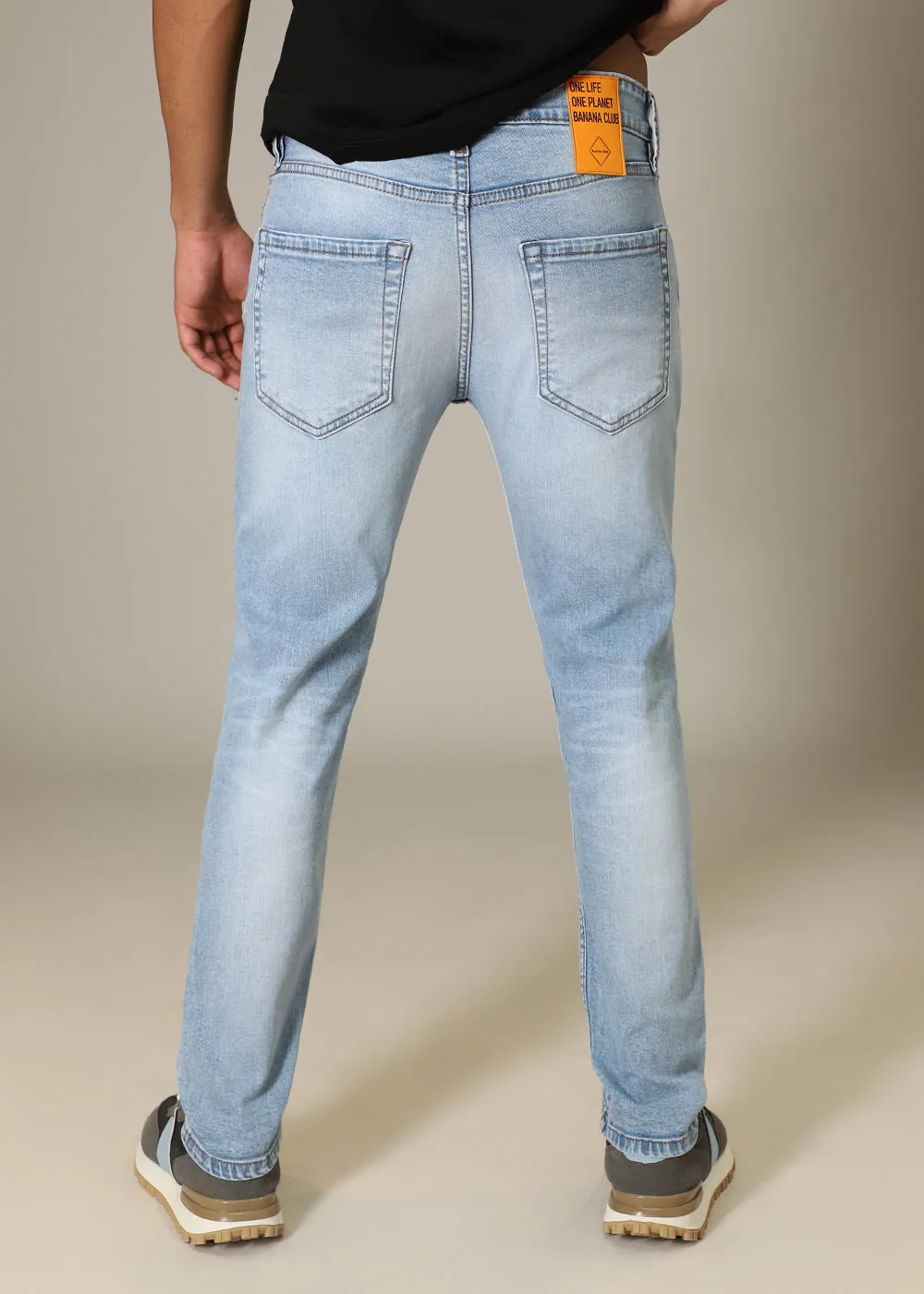 Classic Light blue Slim fit Jeans