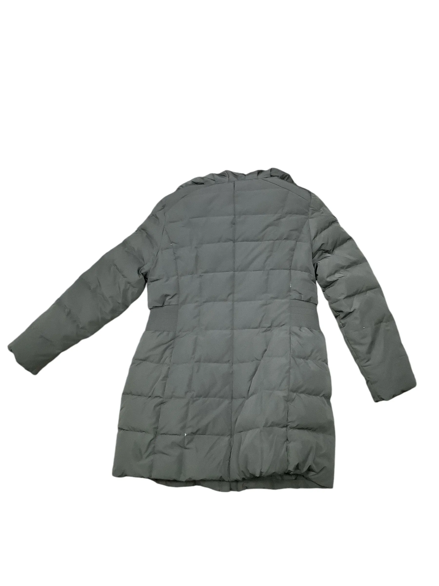 Coat Puffer & Quilted By Cole-haan In Green, Size: Xl