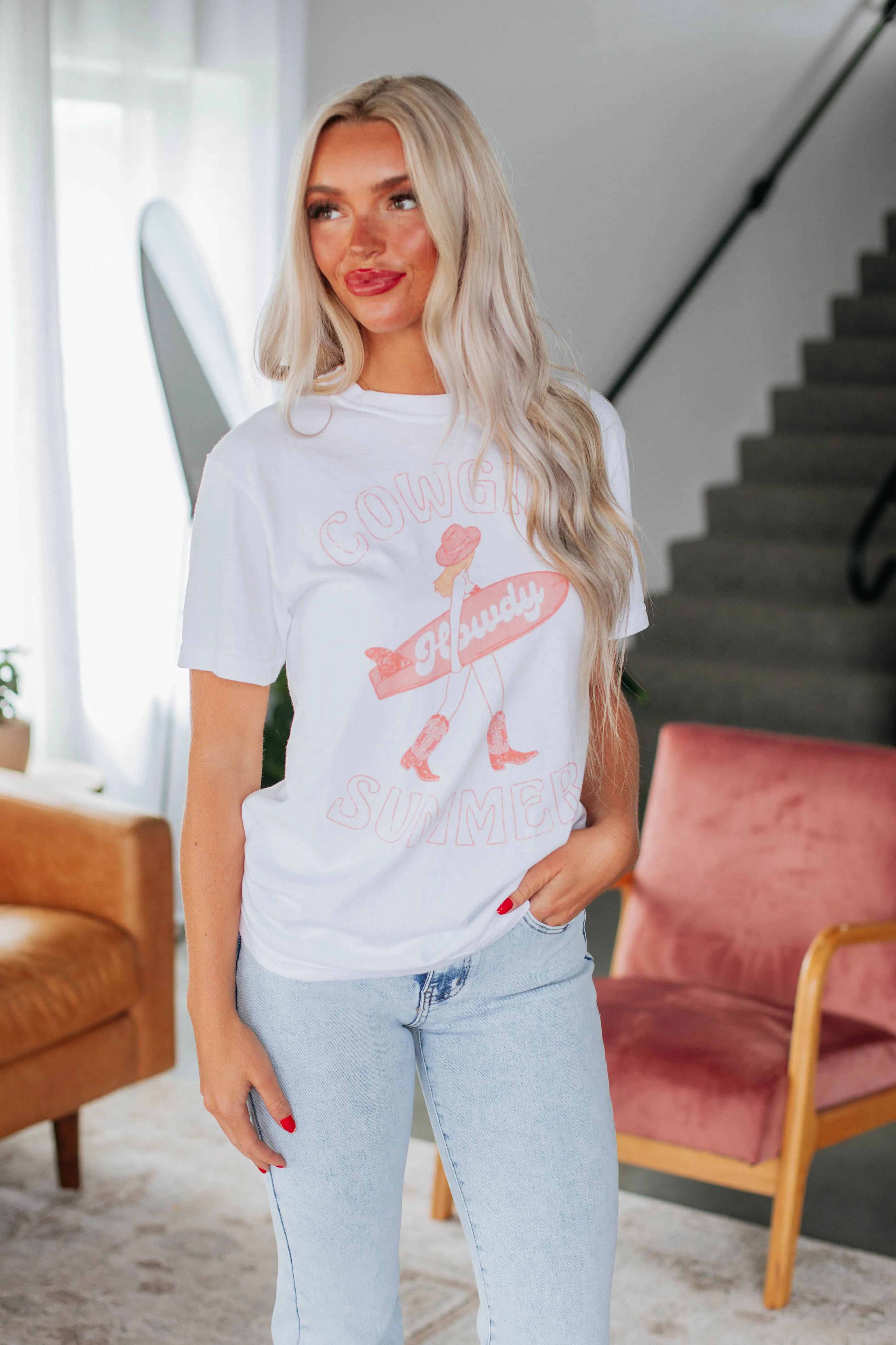 Cowgirl Summer Graphic Tee