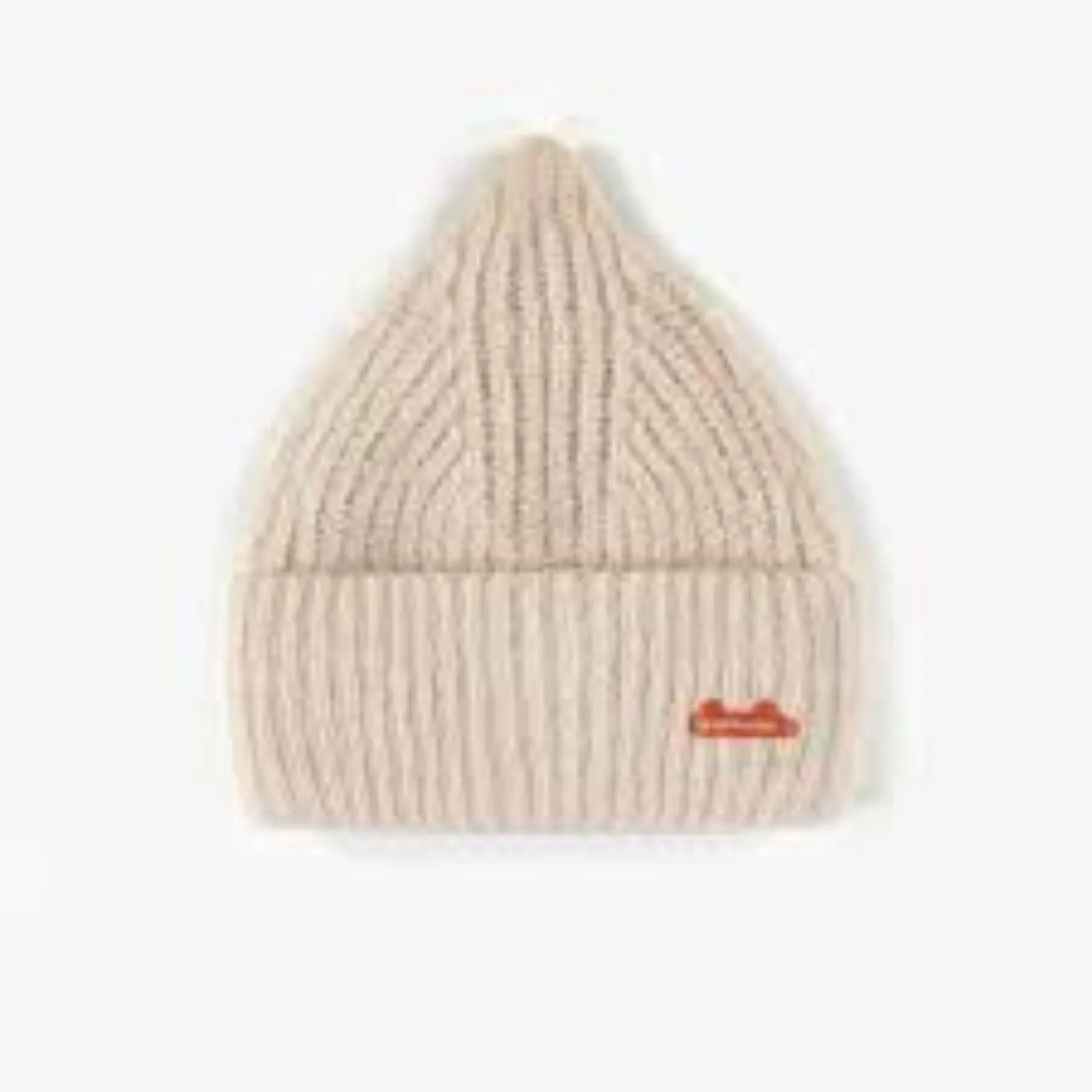 Cream Knitted Tuque