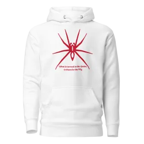 D2D™ | Spider (Perspective) Quote Hoodie