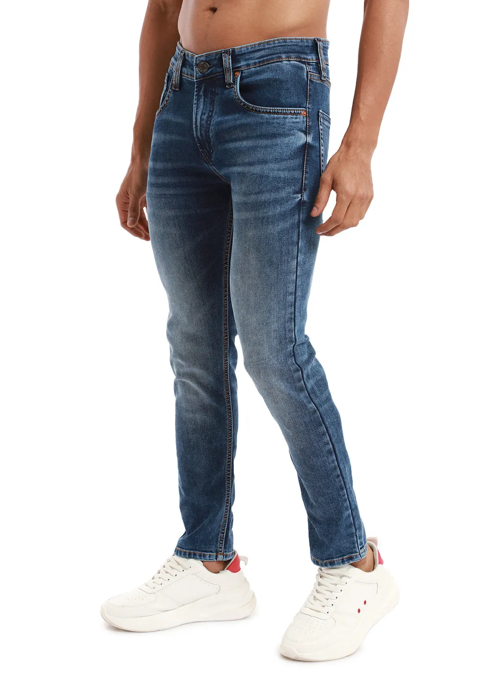 Dark Blue Slim fit Jeans