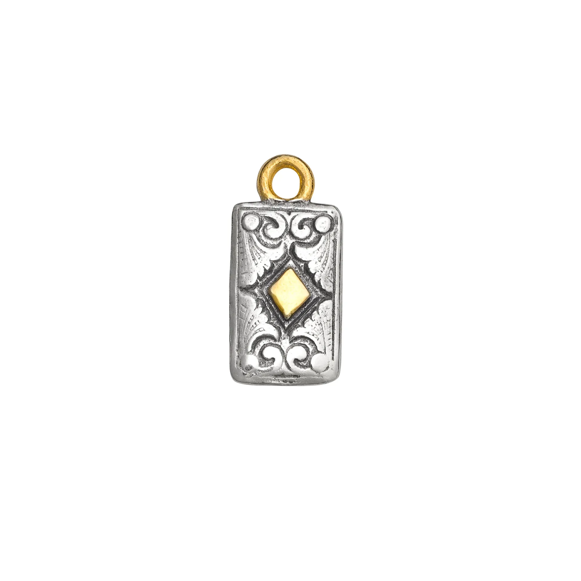 Diamond Card Charm