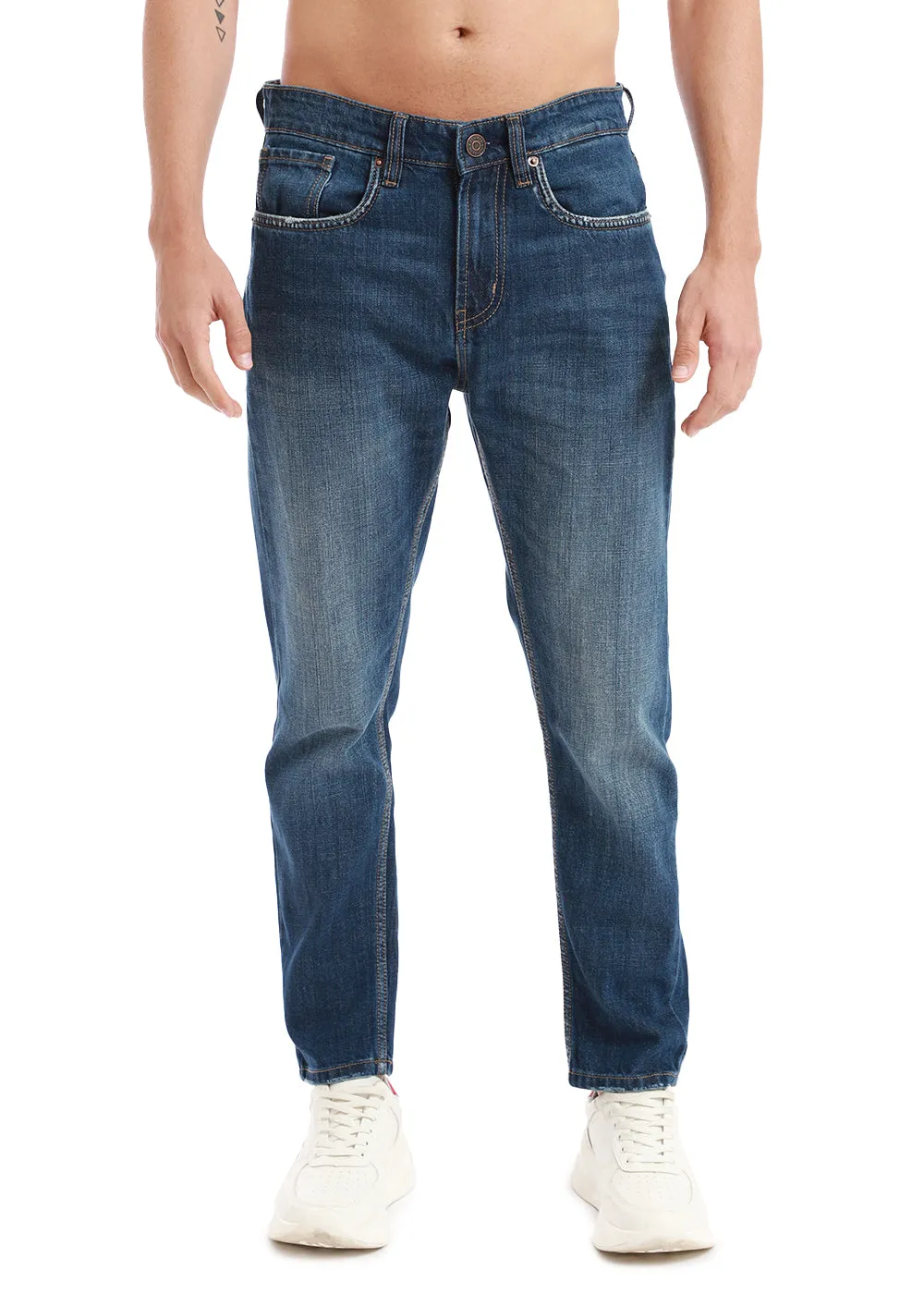 Dimmet Blue Slim fit Jeans