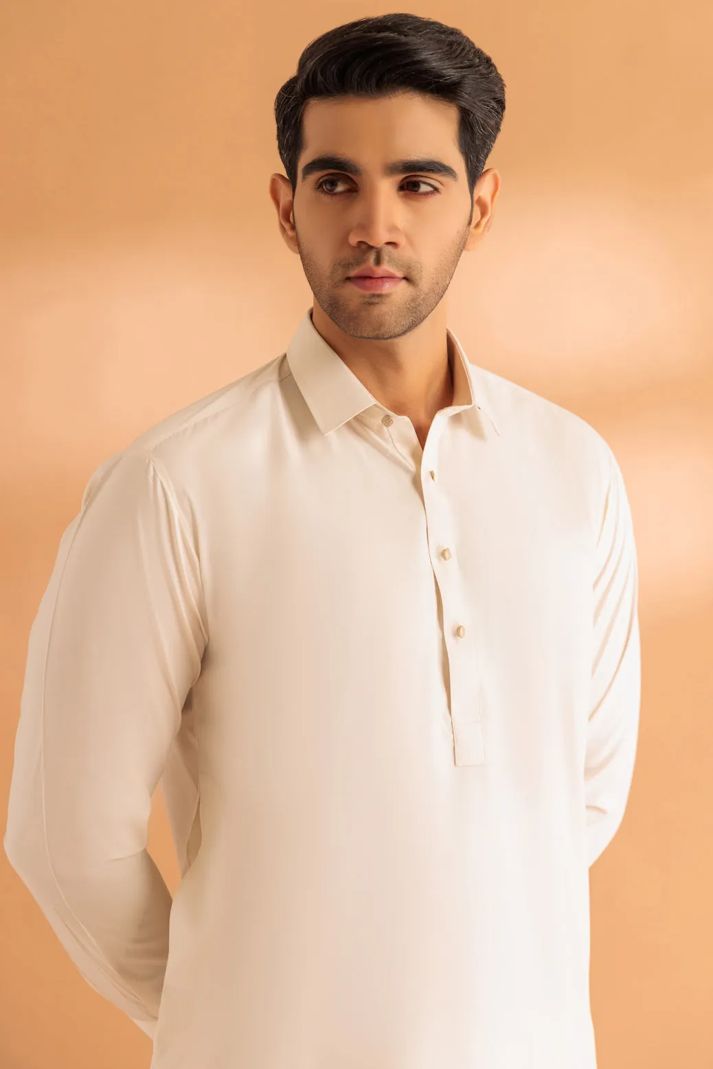 DOVE-BLENDED-SHALWAR SUIT - (GSSR24-011) BIN 54 M11